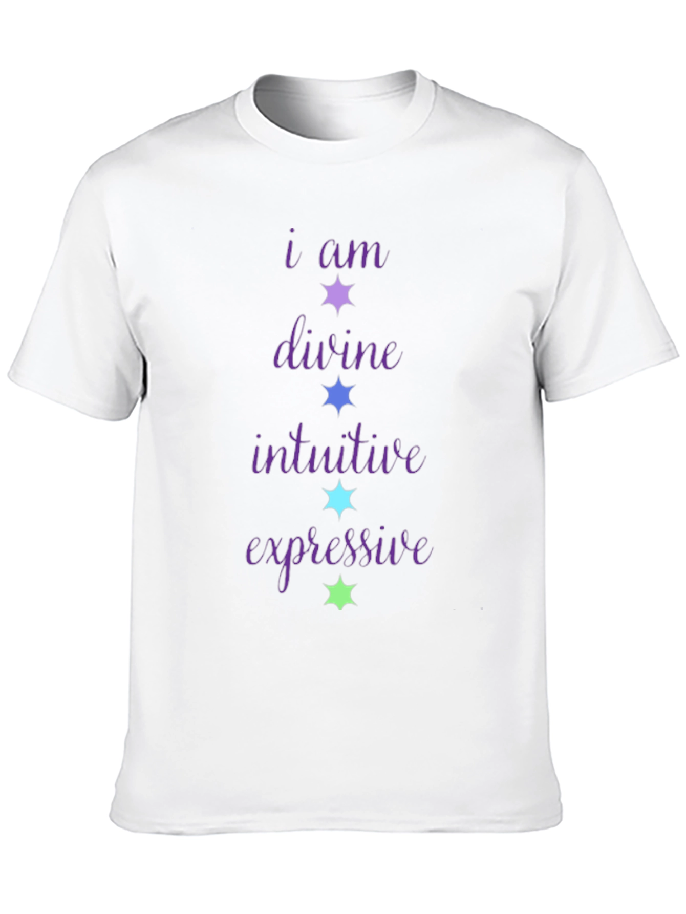 I Am Divine Intuitive Expressive Graphic Tee