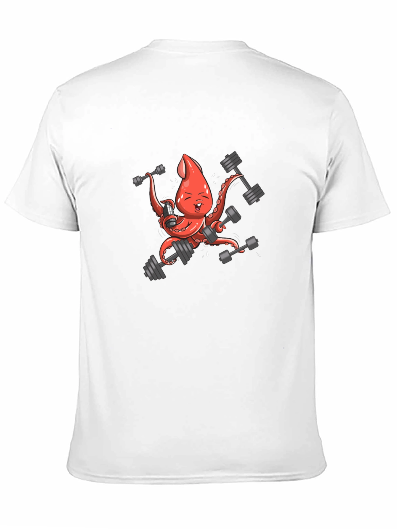 Octopus Workout T-Shirt - Funny Gym Tee