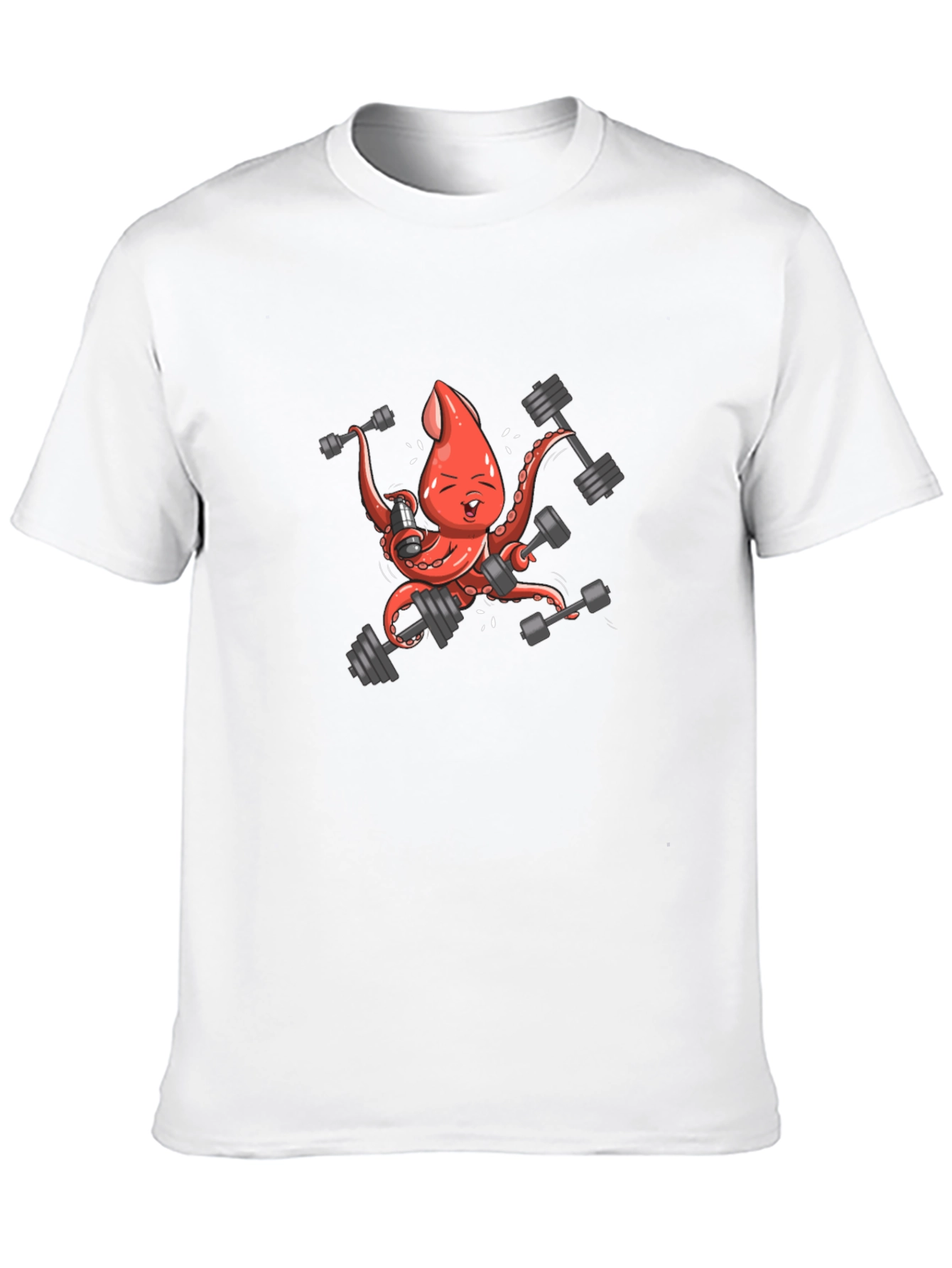 Octopus Workout T-Shirt - Funny Gym Tee