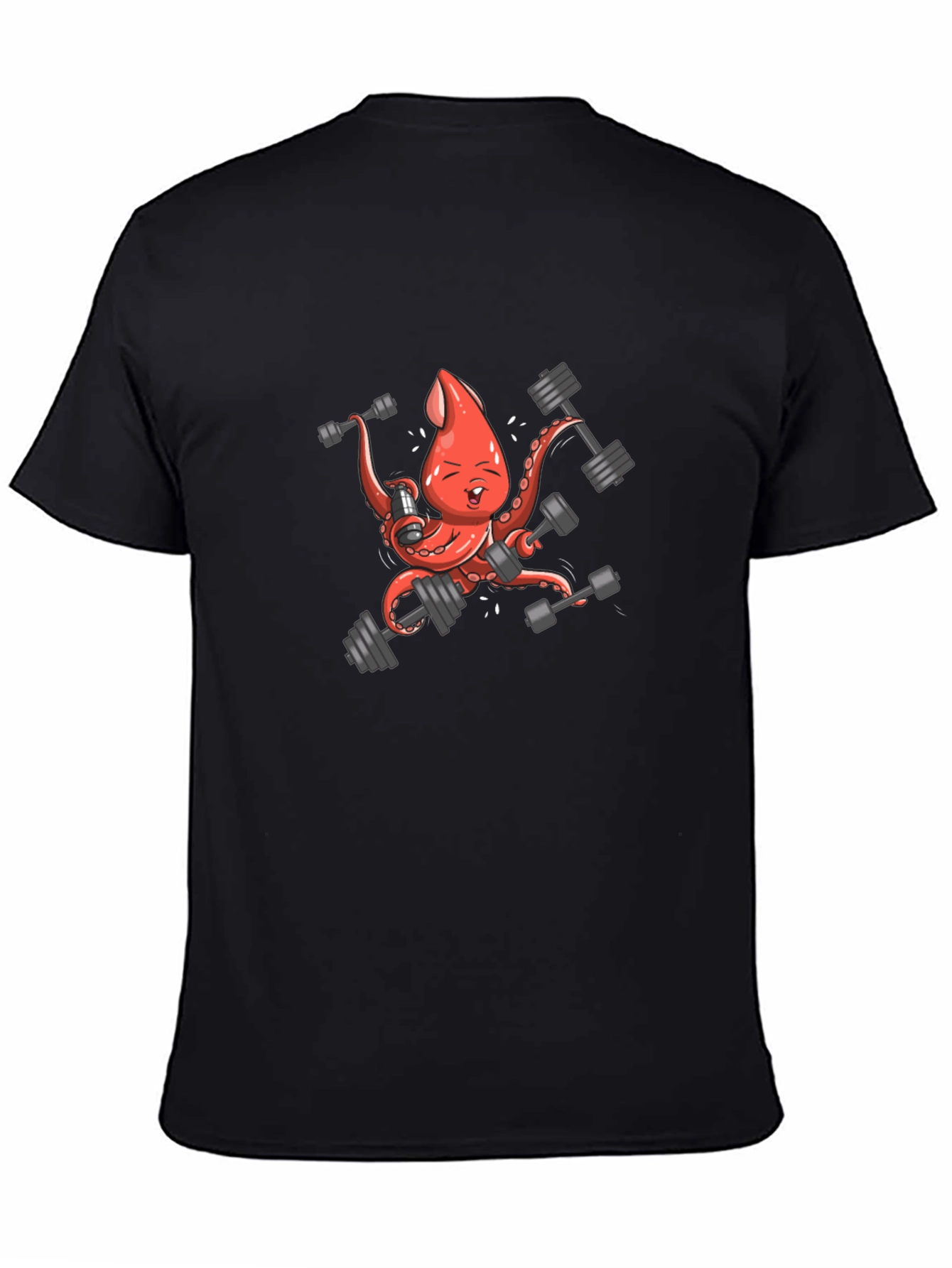 Octopus Workout T-Shirt - Funny Gym Tee