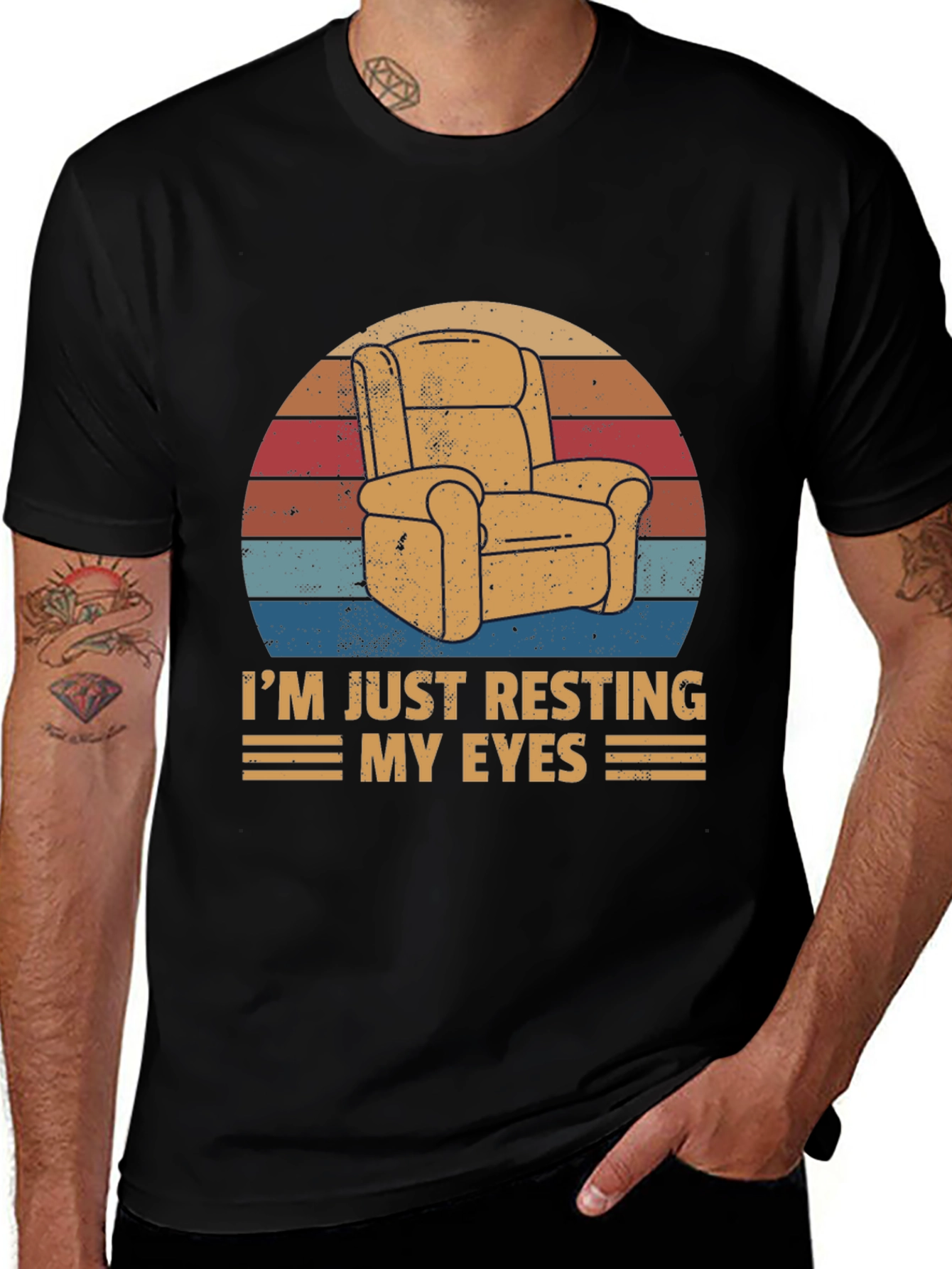 Resting My Eyes Graphic T-Shirt