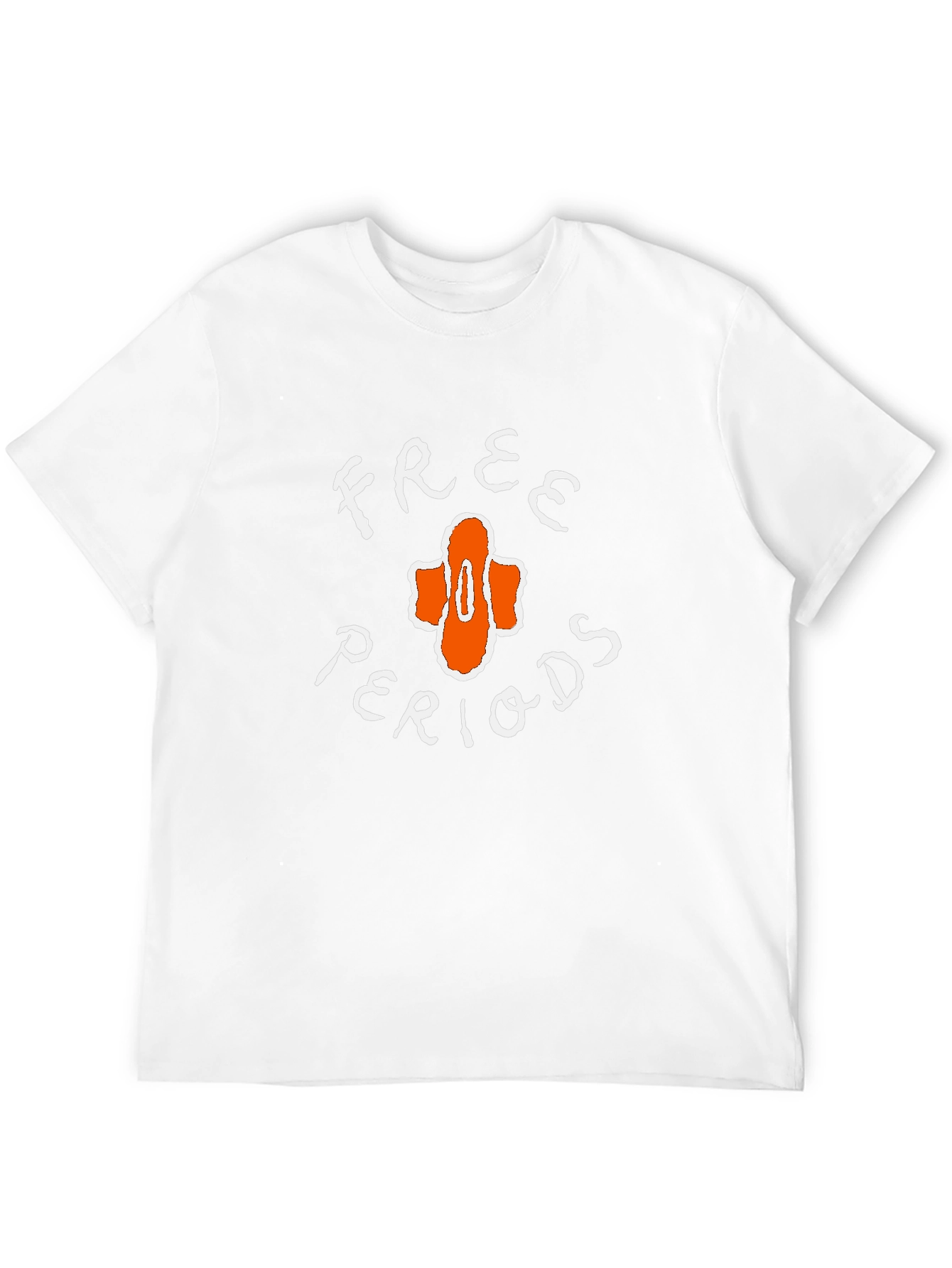 Free Periods Black T-Shirt Mens Fashion