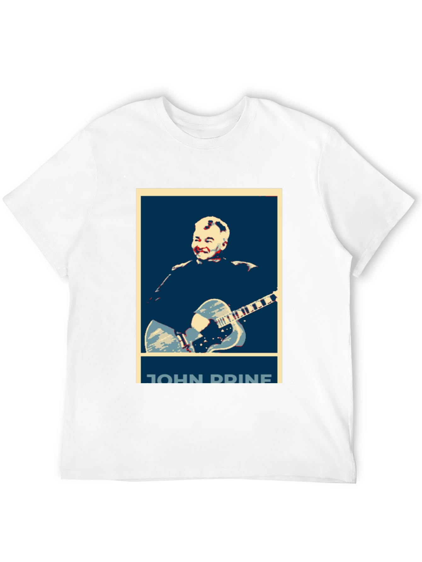 John Prine Graphic T-Shirt - Black Cotton Tee