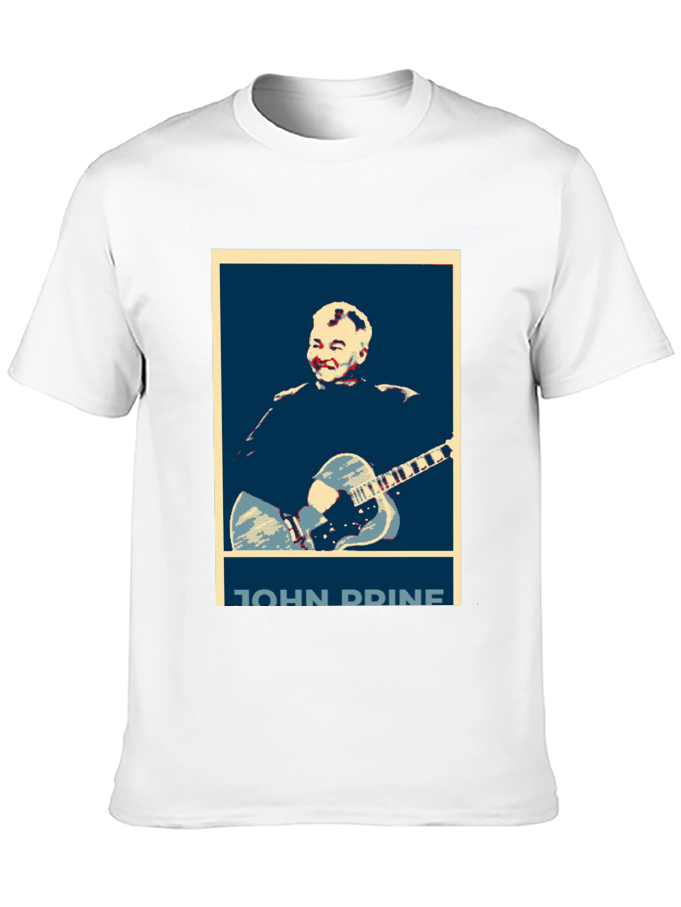 John Prine Graphic T-Shirt - Black Cotton Tee