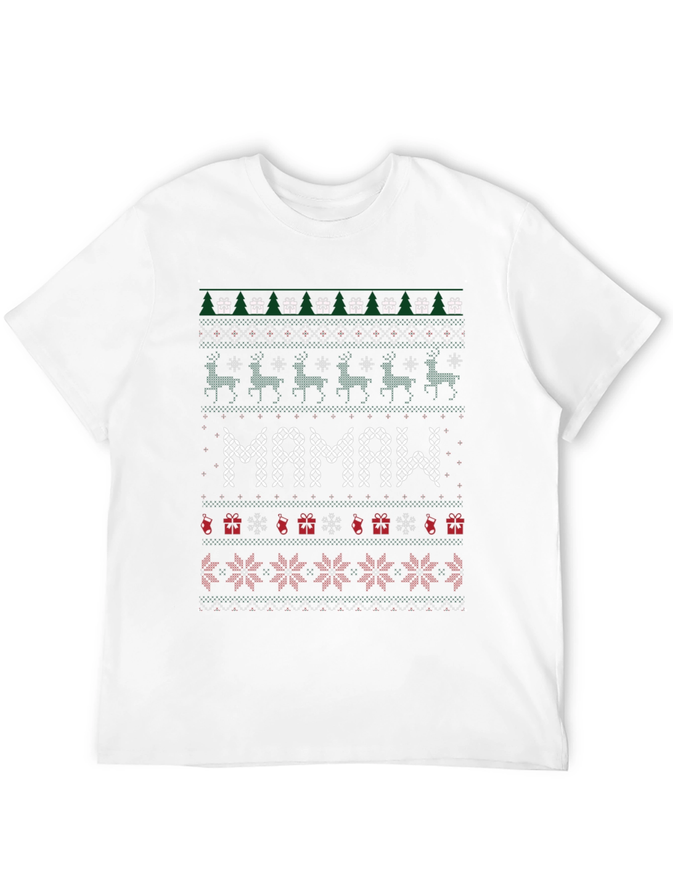 Mamaw Ugly Christmas Sweater T-Shirt