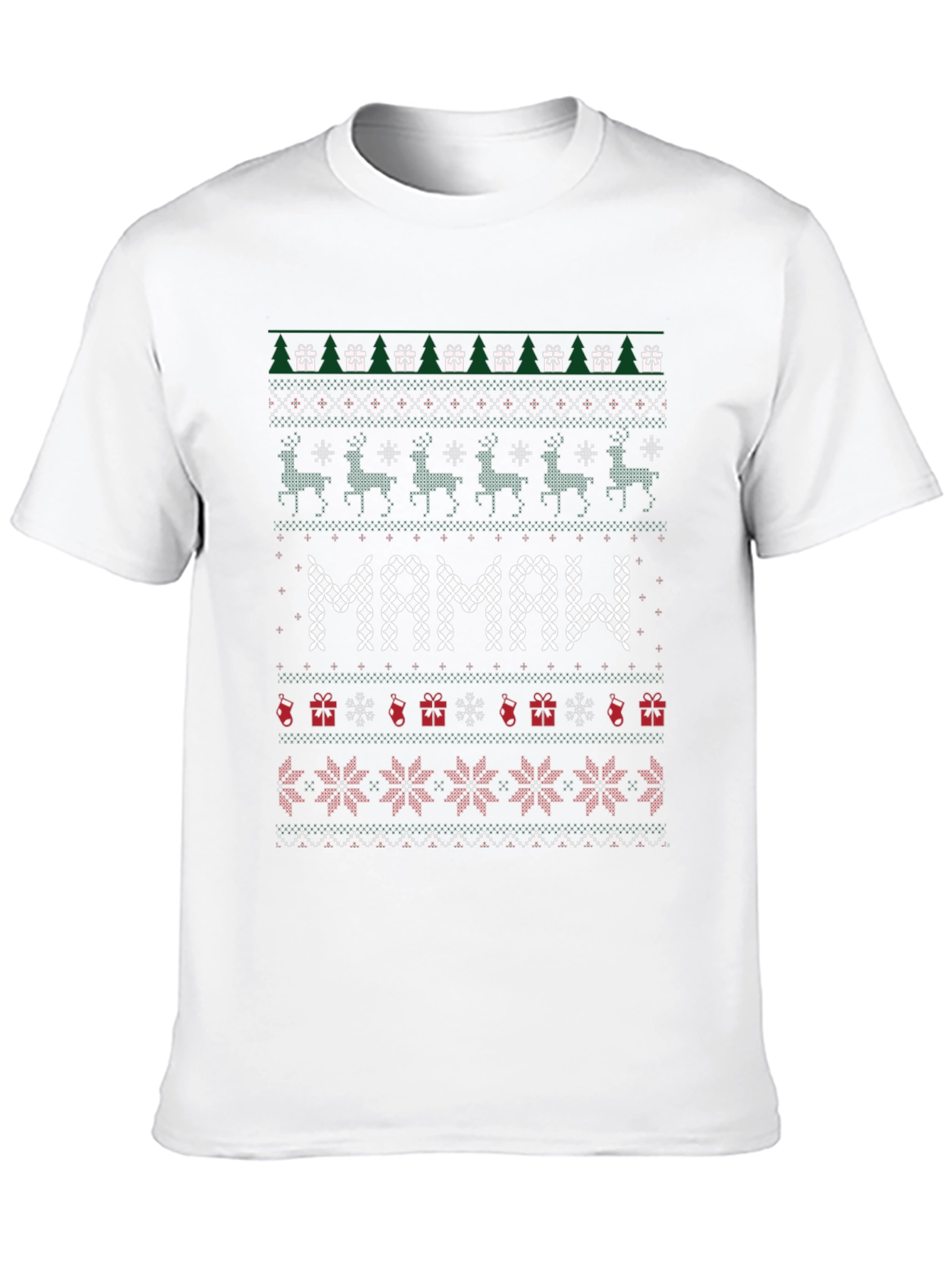 Mamaw Ugly Christmas Sweater T-Shirt