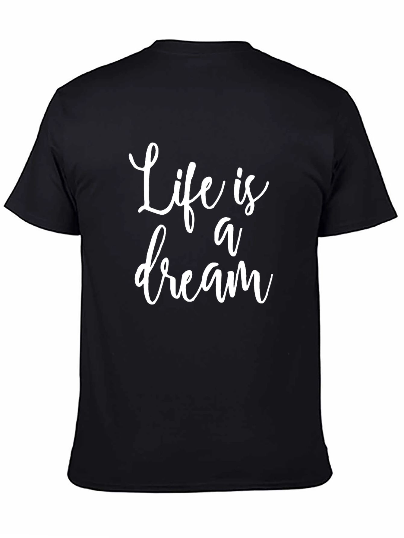 Life is a Dream Graphic Tee - Black