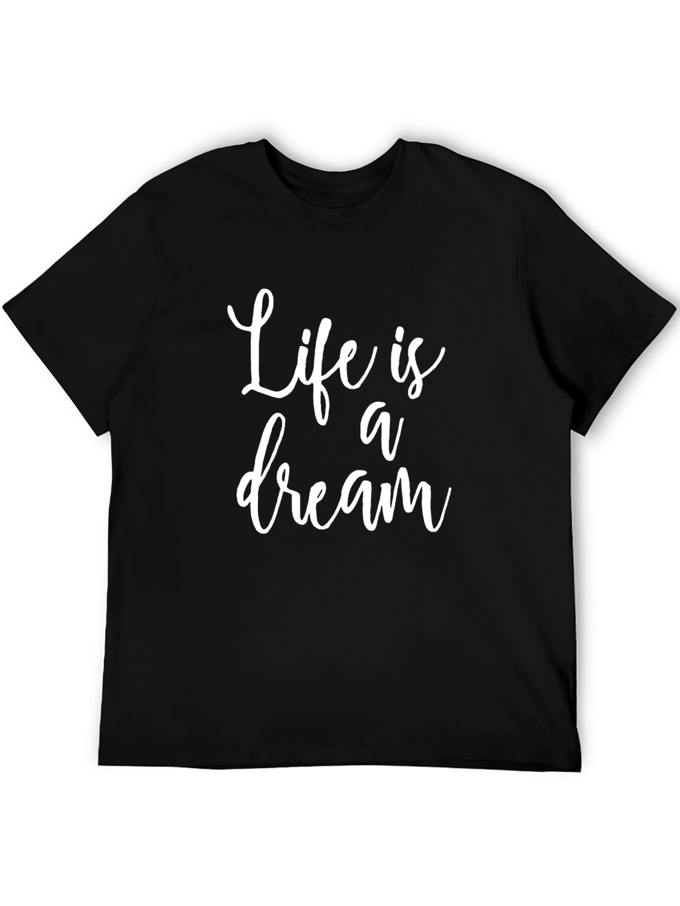 Life is a Dream Graphic Tee - Black