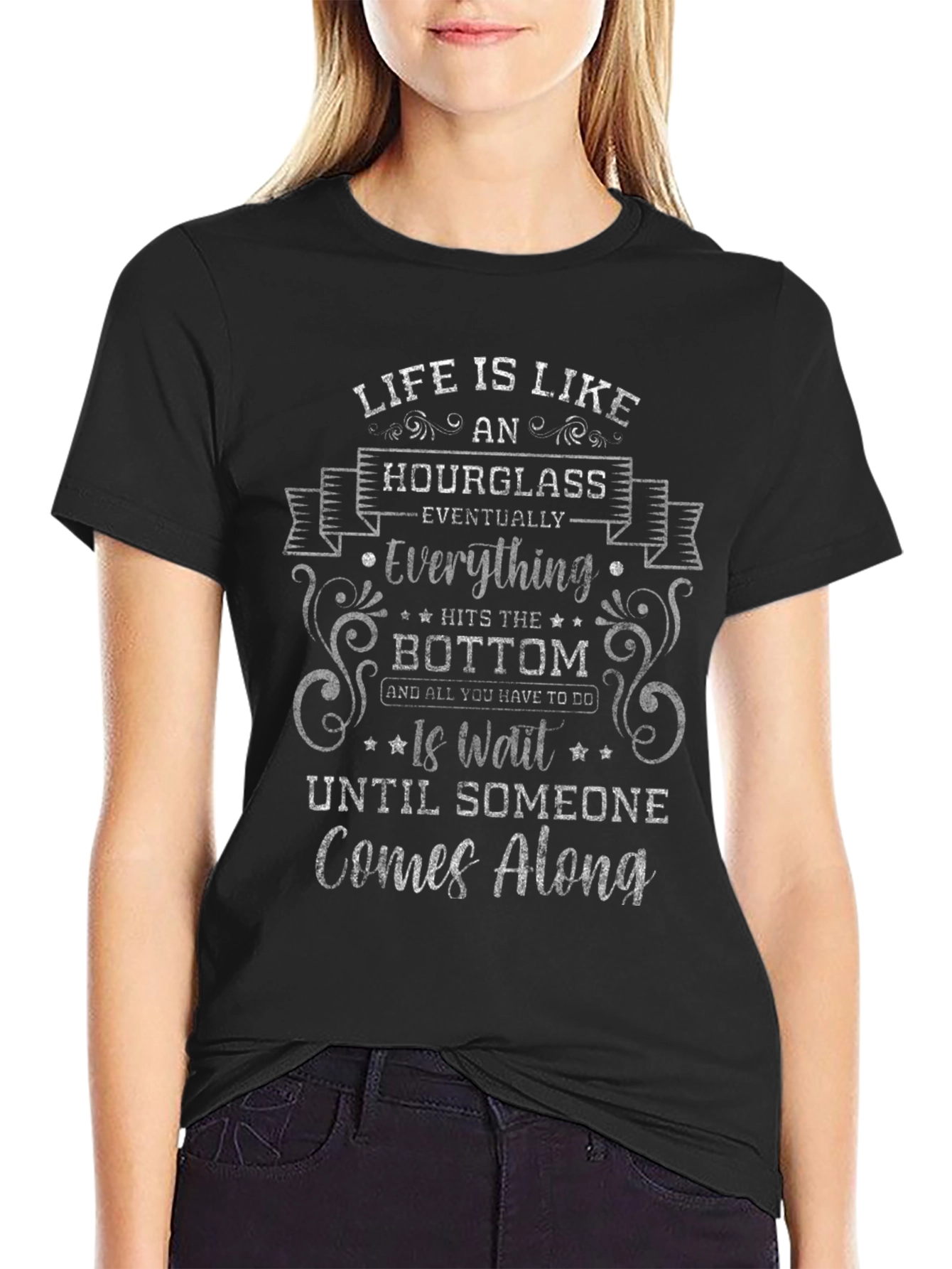 Life is Like Hourglass Graphic Tee