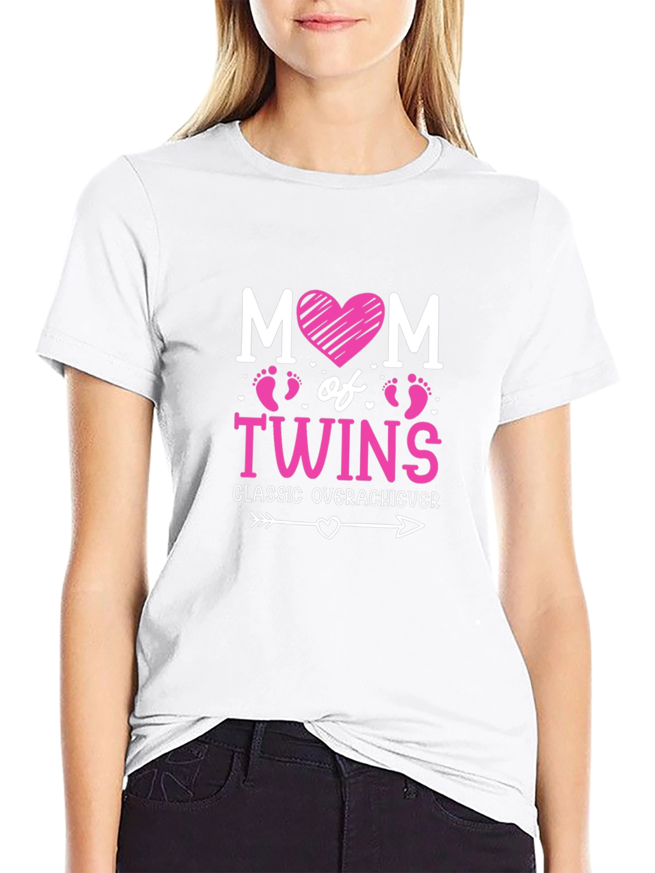 Mom of Twins Classic Overachiever T-Shirt