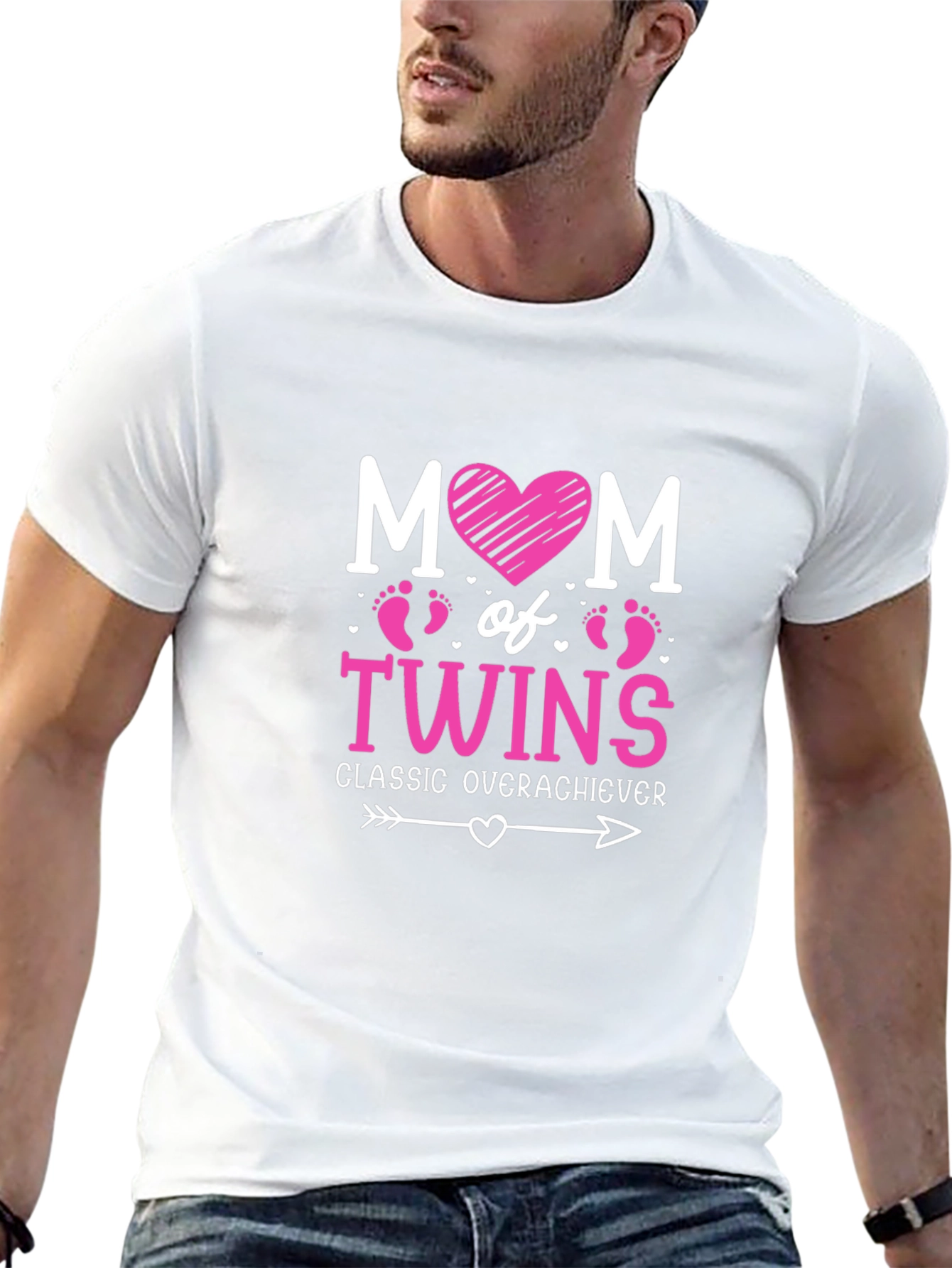 Mom of Twins Classic Overachiever T-Shirt