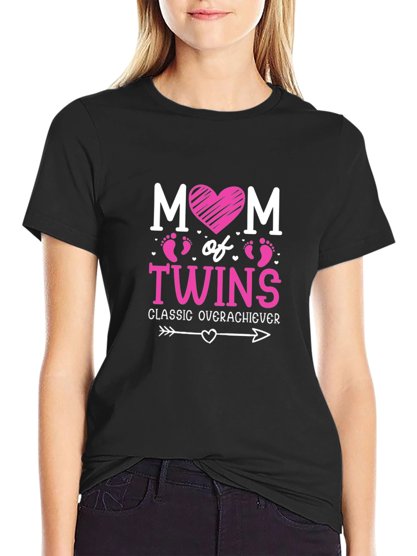 Mom of Twins Classic Overachiever T-Shirt