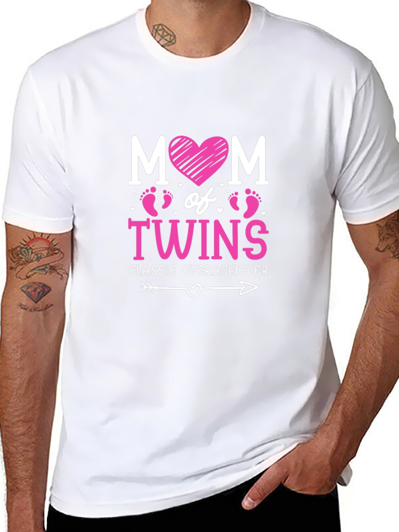 Mom of Twins Classic Overachiever T-Shirt