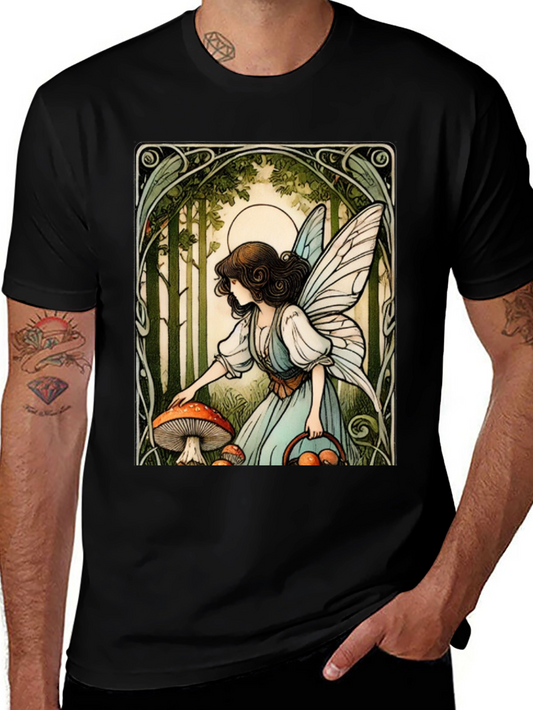 Fairycore Mushroom Forager T-Shirt