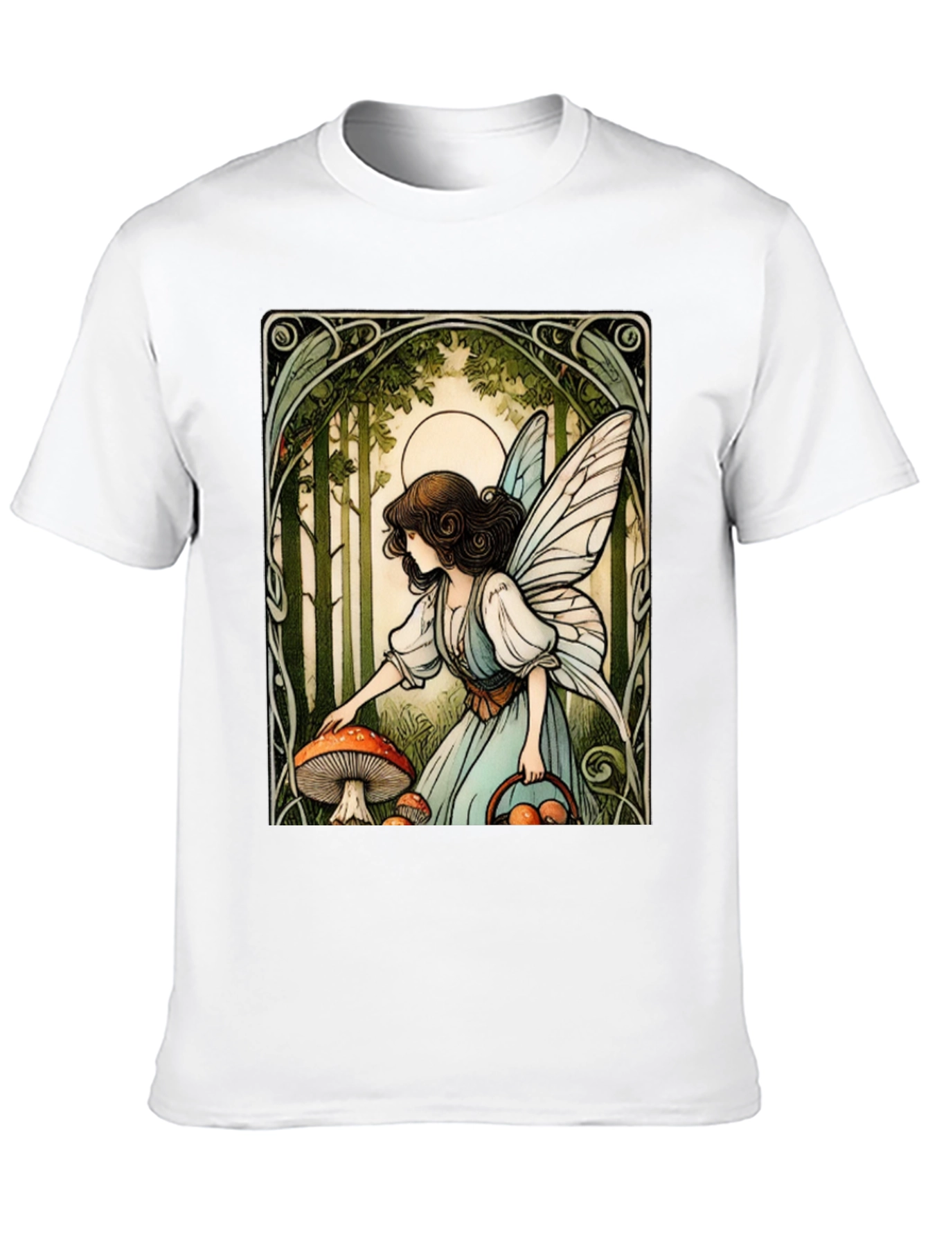 Fairycore Mushroom Forager T-Shirt