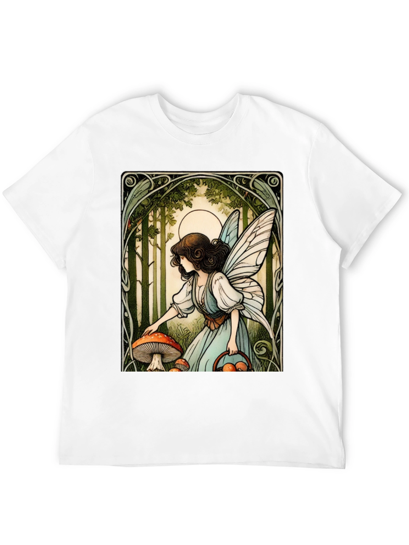 Fairycore Mushroom Forager T-Shirt