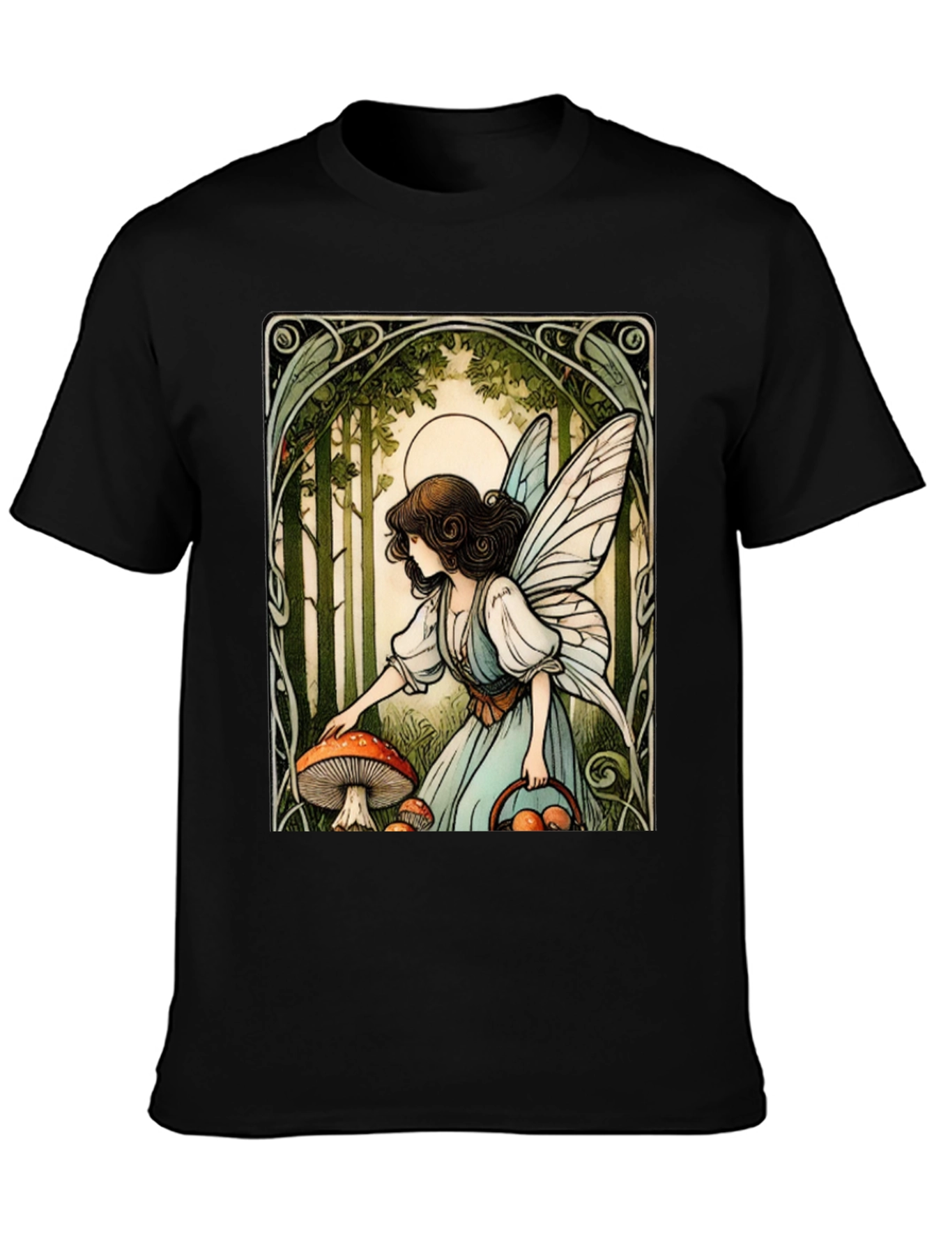 Fairycore Mushroom Forager T-Shirt