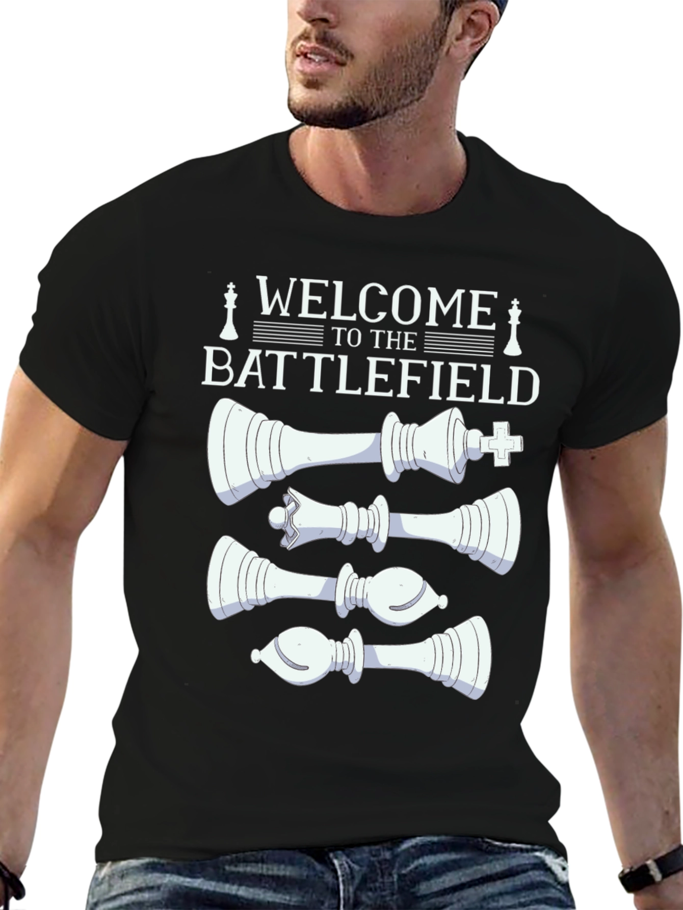 Welcome to the Battlefield Chess T-Shirt