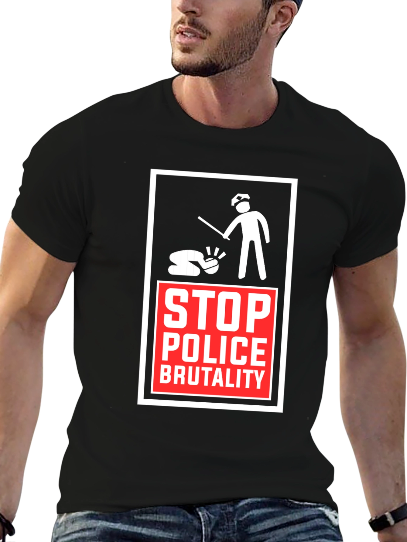 Stop Police Brutality Graphic Tee