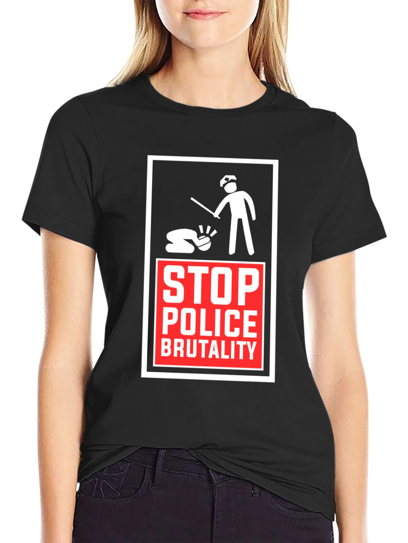 Stop Police Brutality Graphic Tee