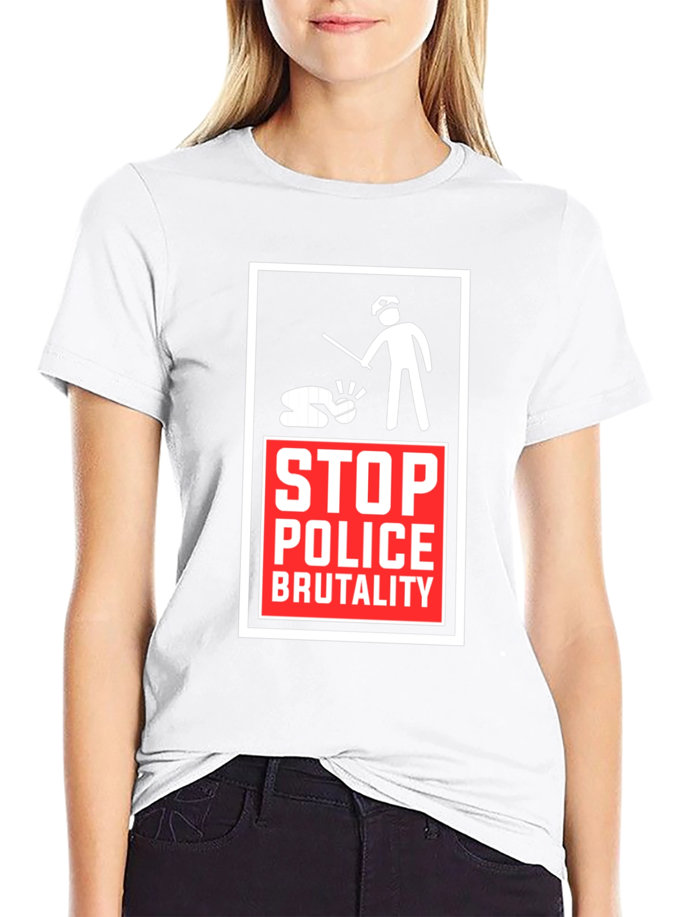 Stop Police Brutality Graphic Tee