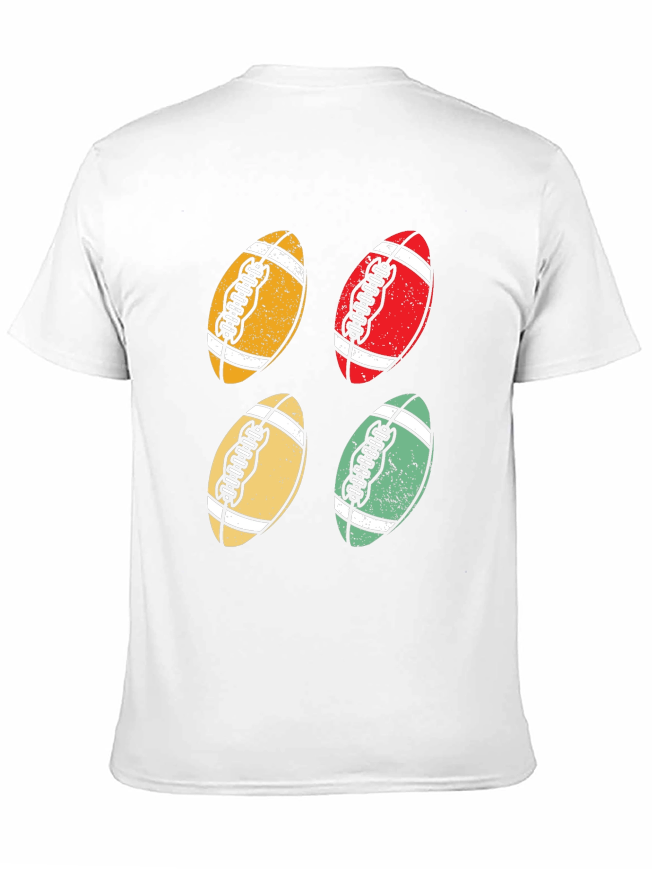 Retro Football Graphic Tee - Casual Style