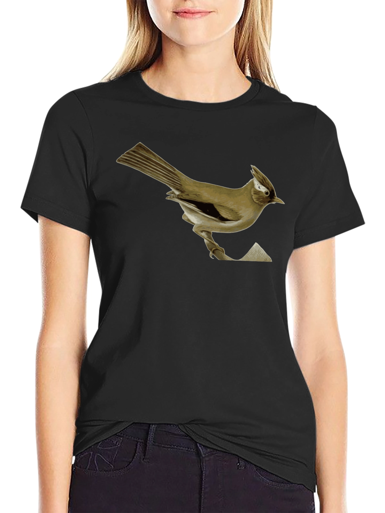 Tufted Titmouse Bird T-Shirt - Nature Inspired Graphic Tee