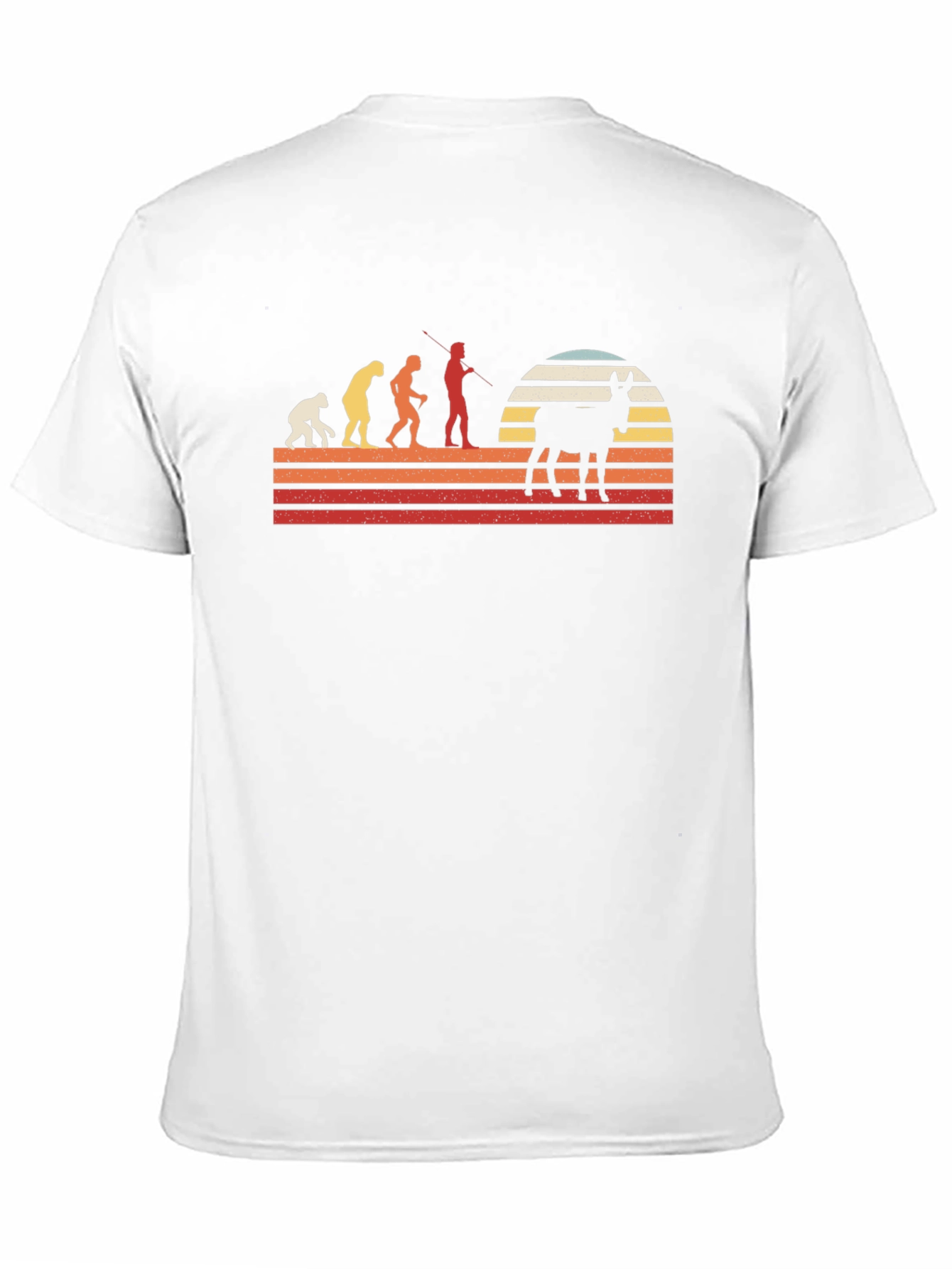 Donkey Evolution Graphic Tee - Retro Style