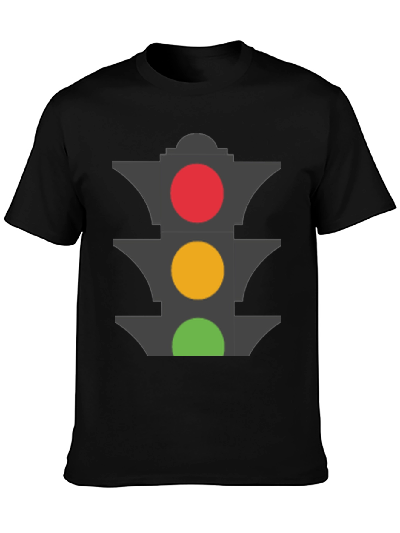 Traffic Light Graphic T-Shirt - Stoplight Tee