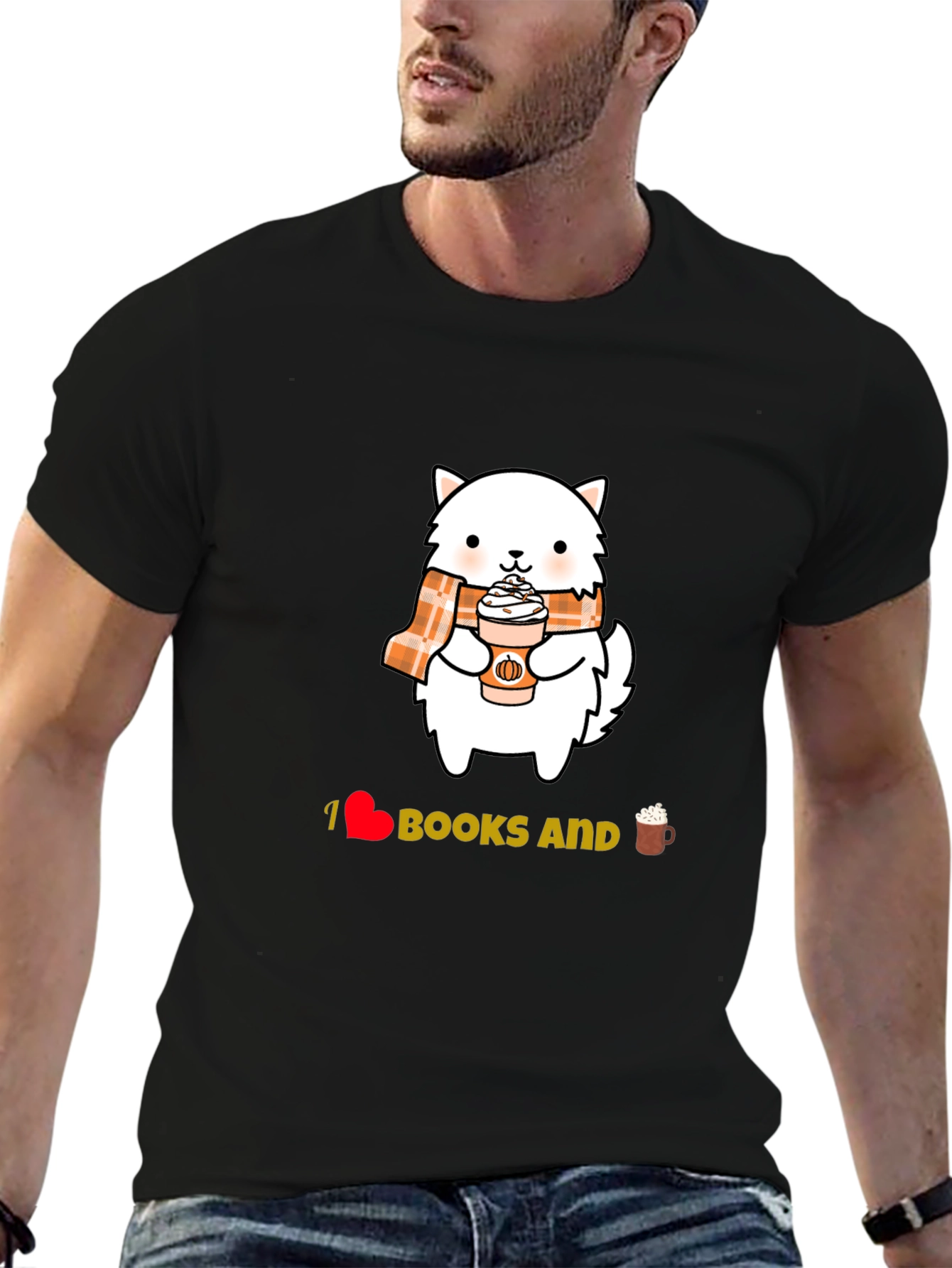 I Love Books & Fall T-Shirt