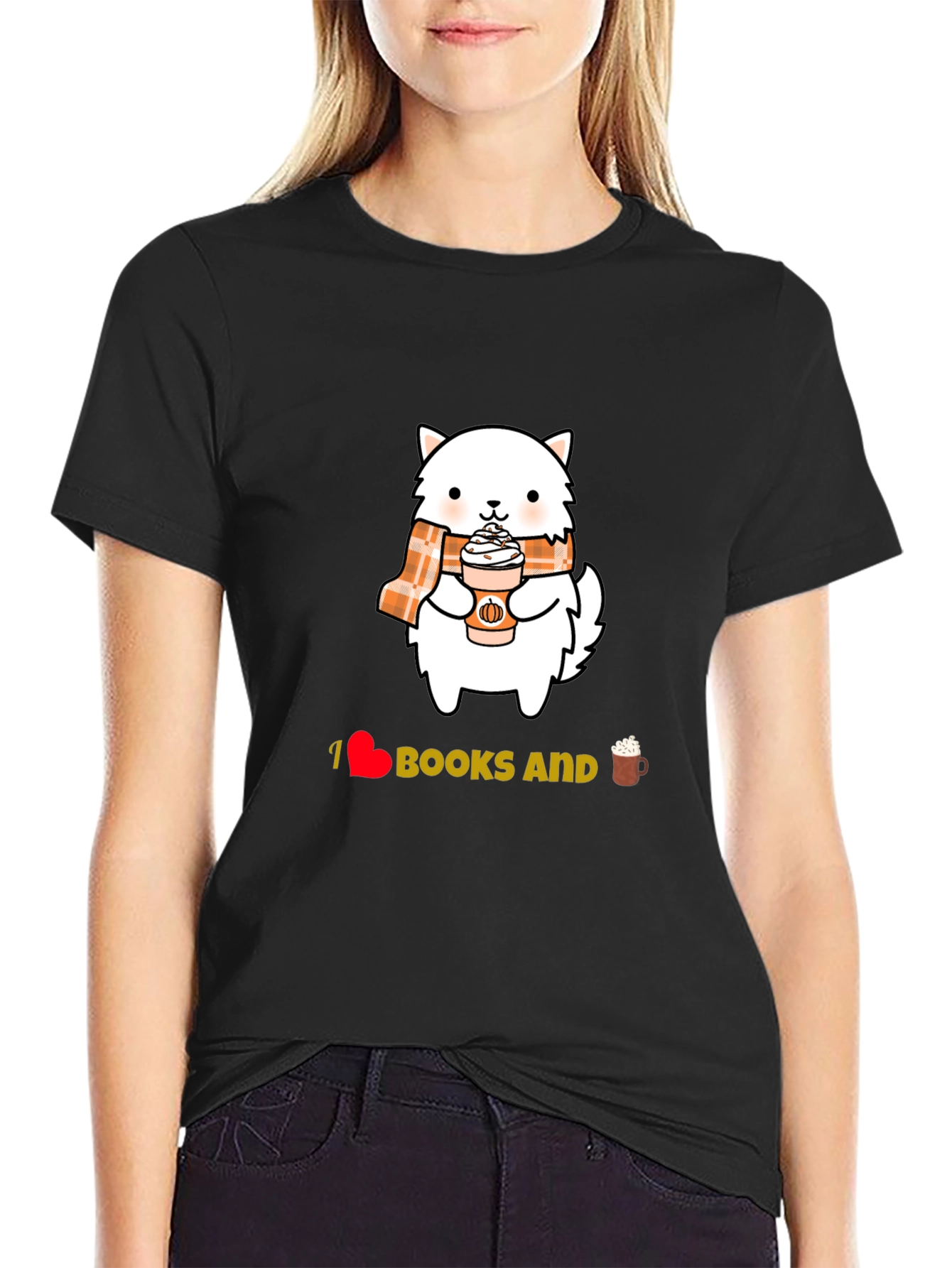 I Love Books & Fall T-Shirt