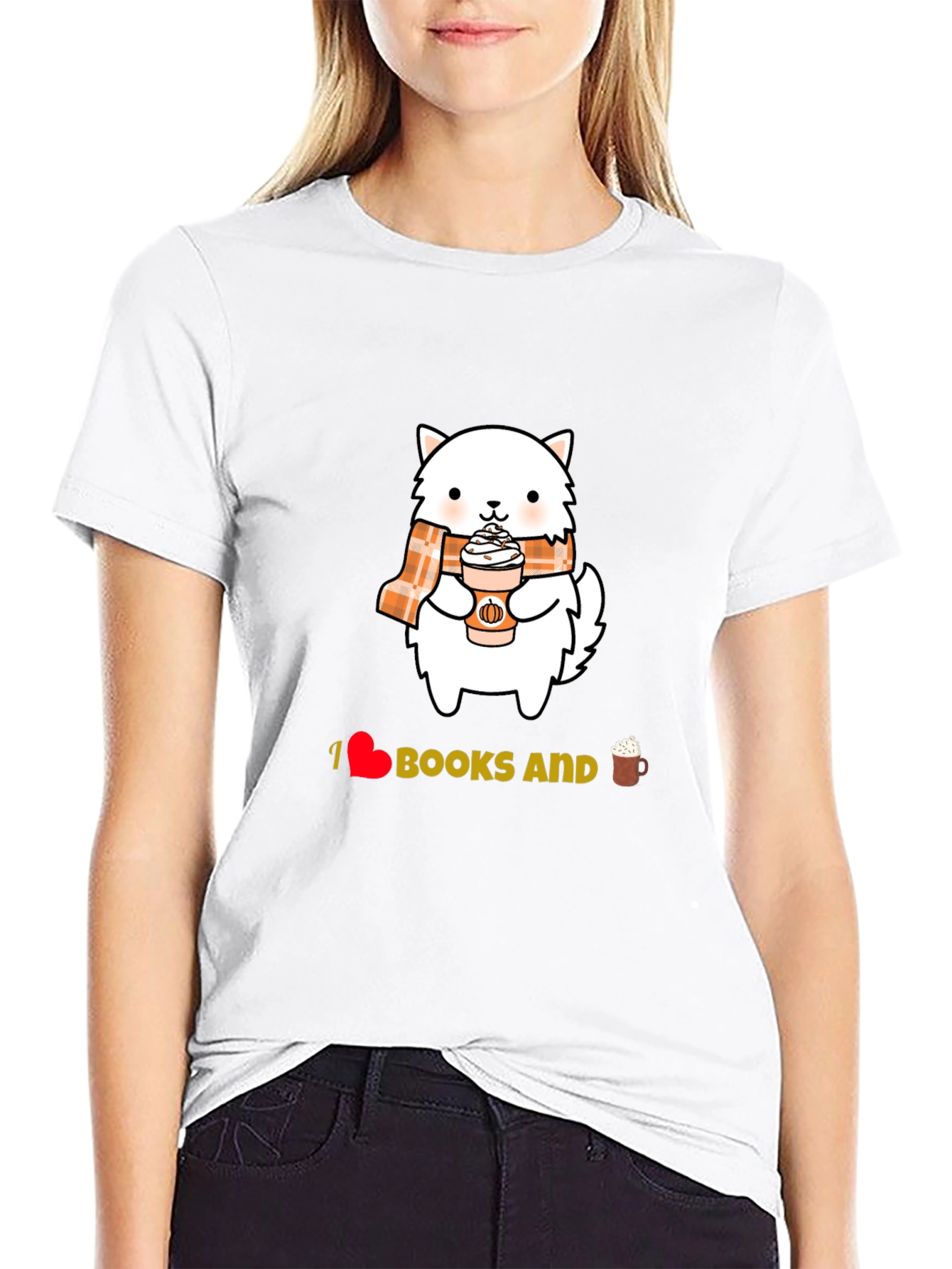 I Love Books & Fall T-Shirt