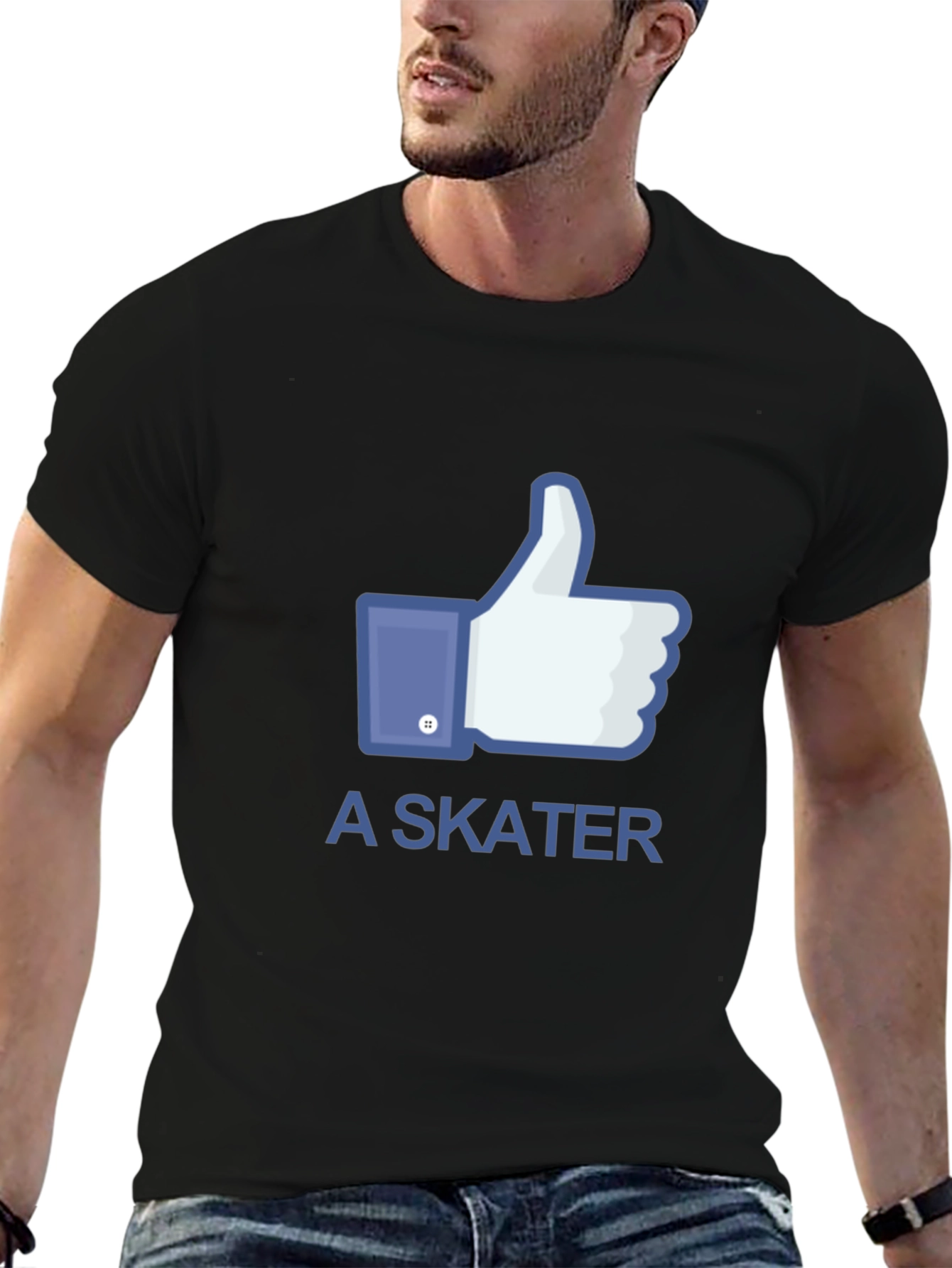 I Like A Skater Black T-Shirt