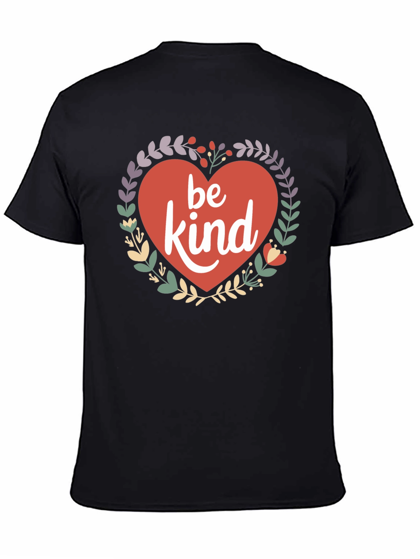 Be Kind Heart Graphic Tee - Soft Cotton T-Shirt