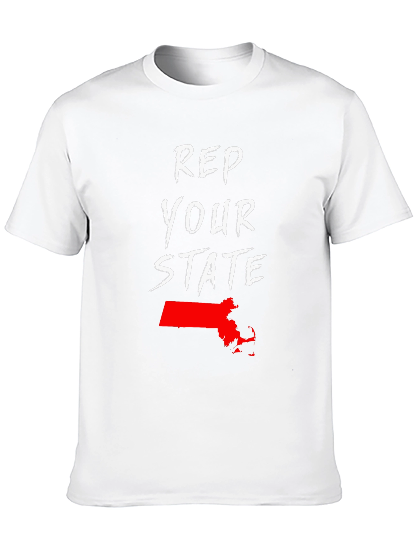 Rep Your State Massachusetts Graphic Tee