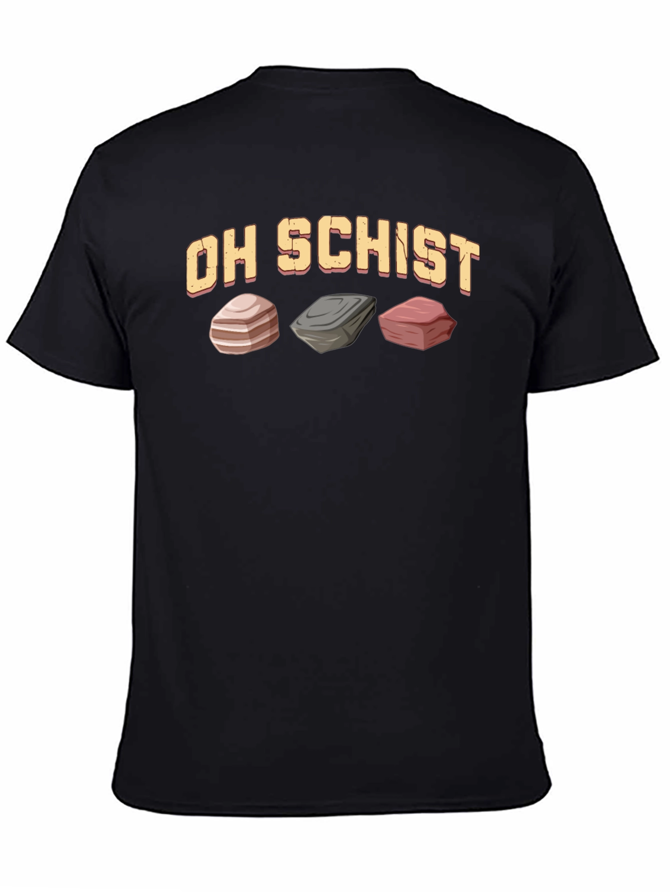 Oh Schist Rocks Funny Geology T-Shirt