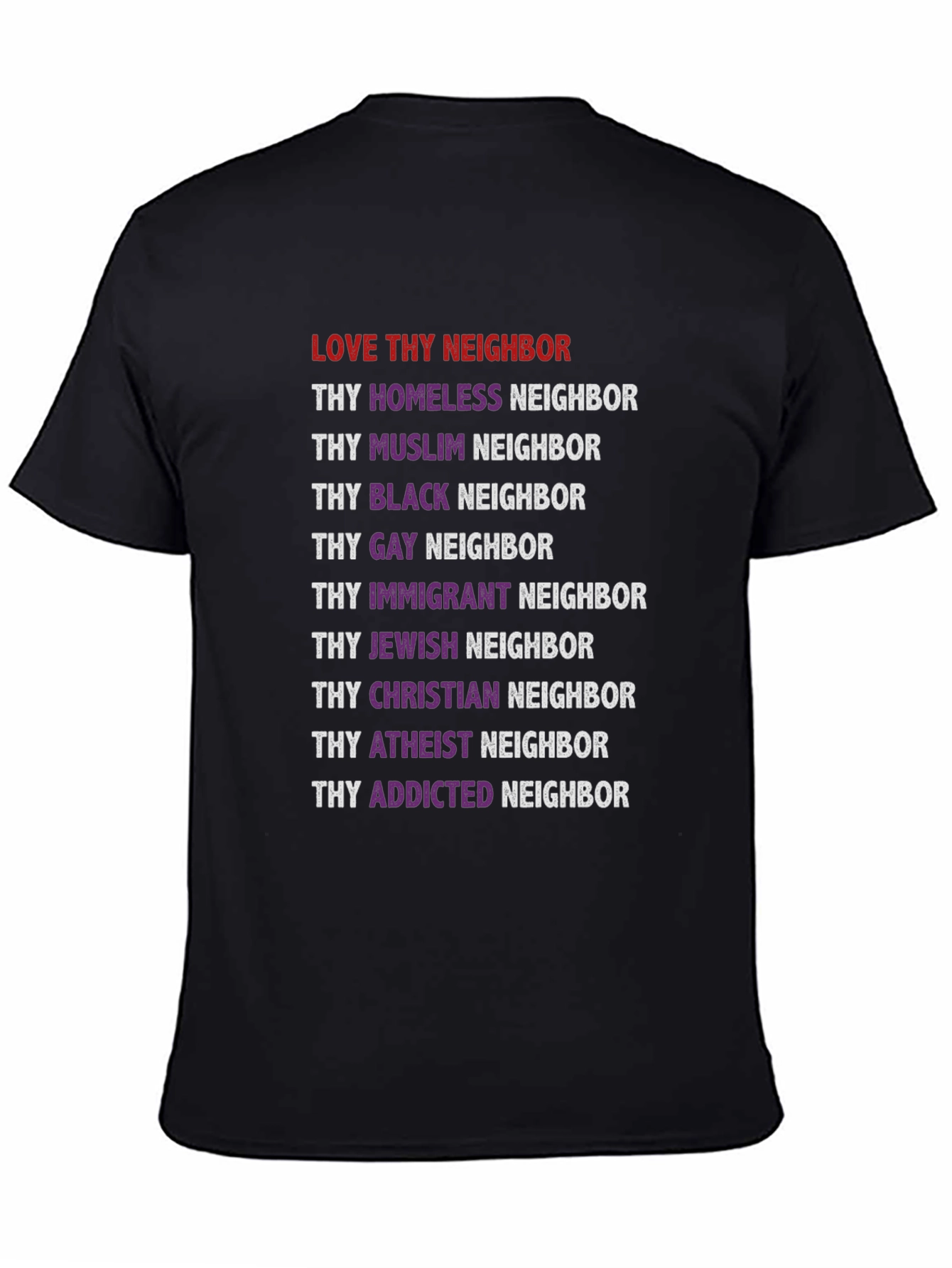 Love Thy Neighbor Equality T-Shirt