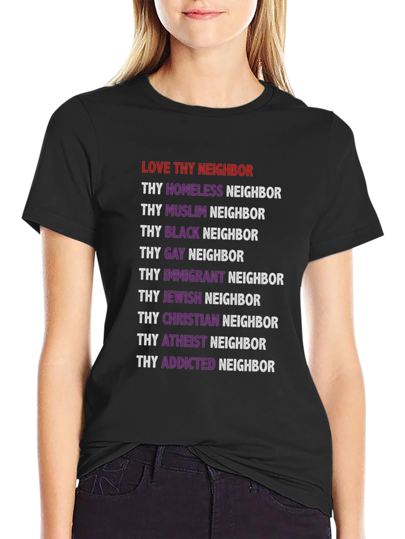Love Thy Neighbor Equality T-Shirt
