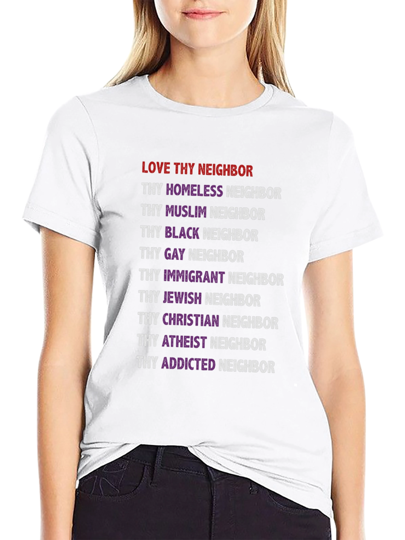 Love Thy Neighbor Equality T-Shirt