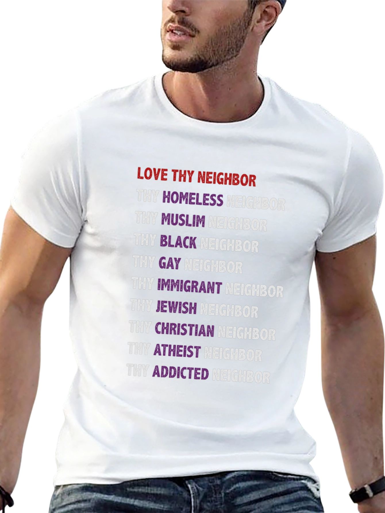 Love Thy Neighbor Equality T-Shirt