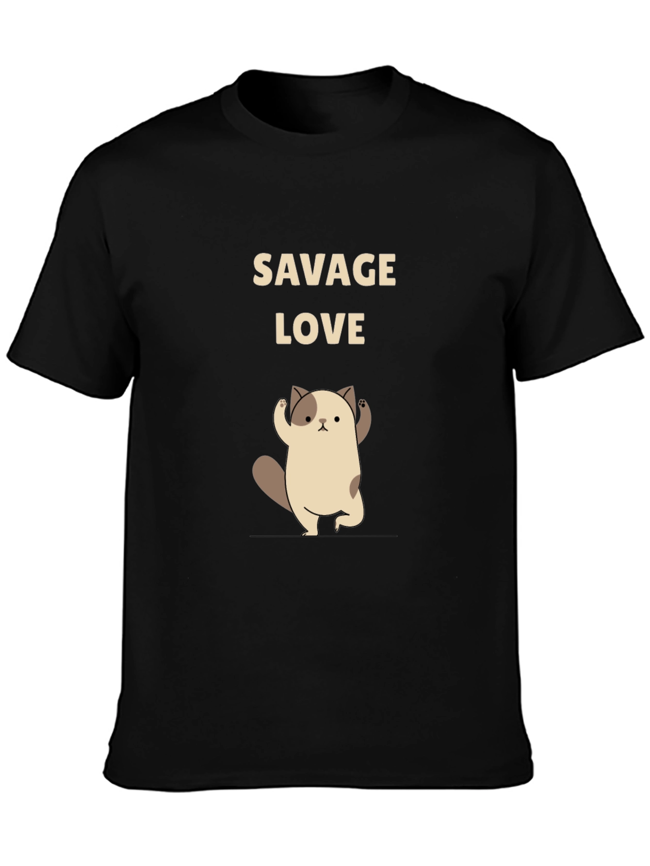 Savage Love Cat T-Shirt - Cute Graphic Tee