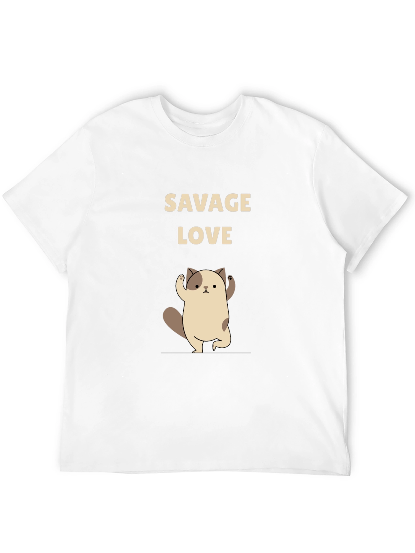 Savage Love Cat T-Shirt - Cute Graphic Tee