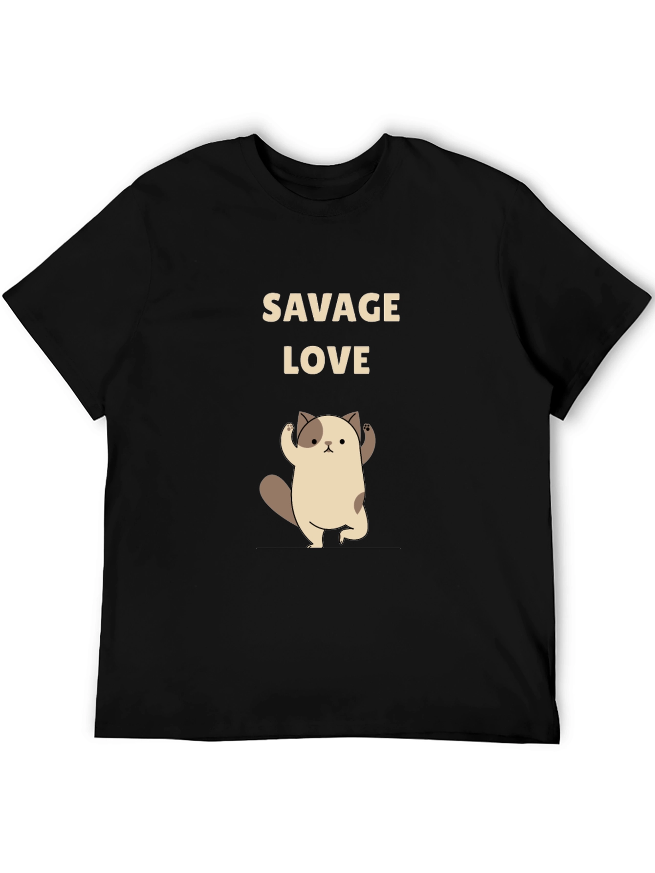 Savage Love Cat T-Shirt - Cute Graphic Tee