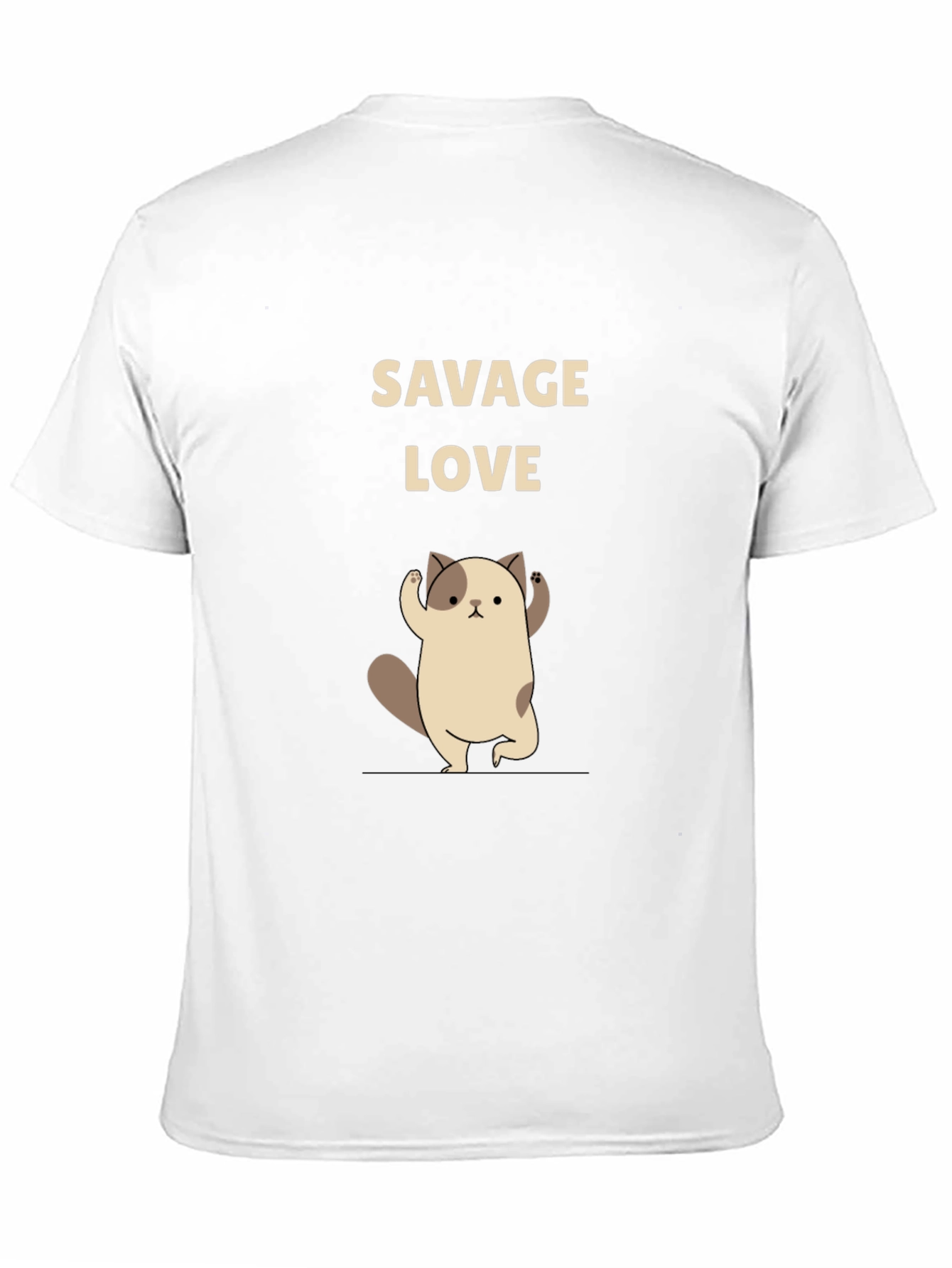 Savage Love Cat T-Shirt - Cute Graphic Tee