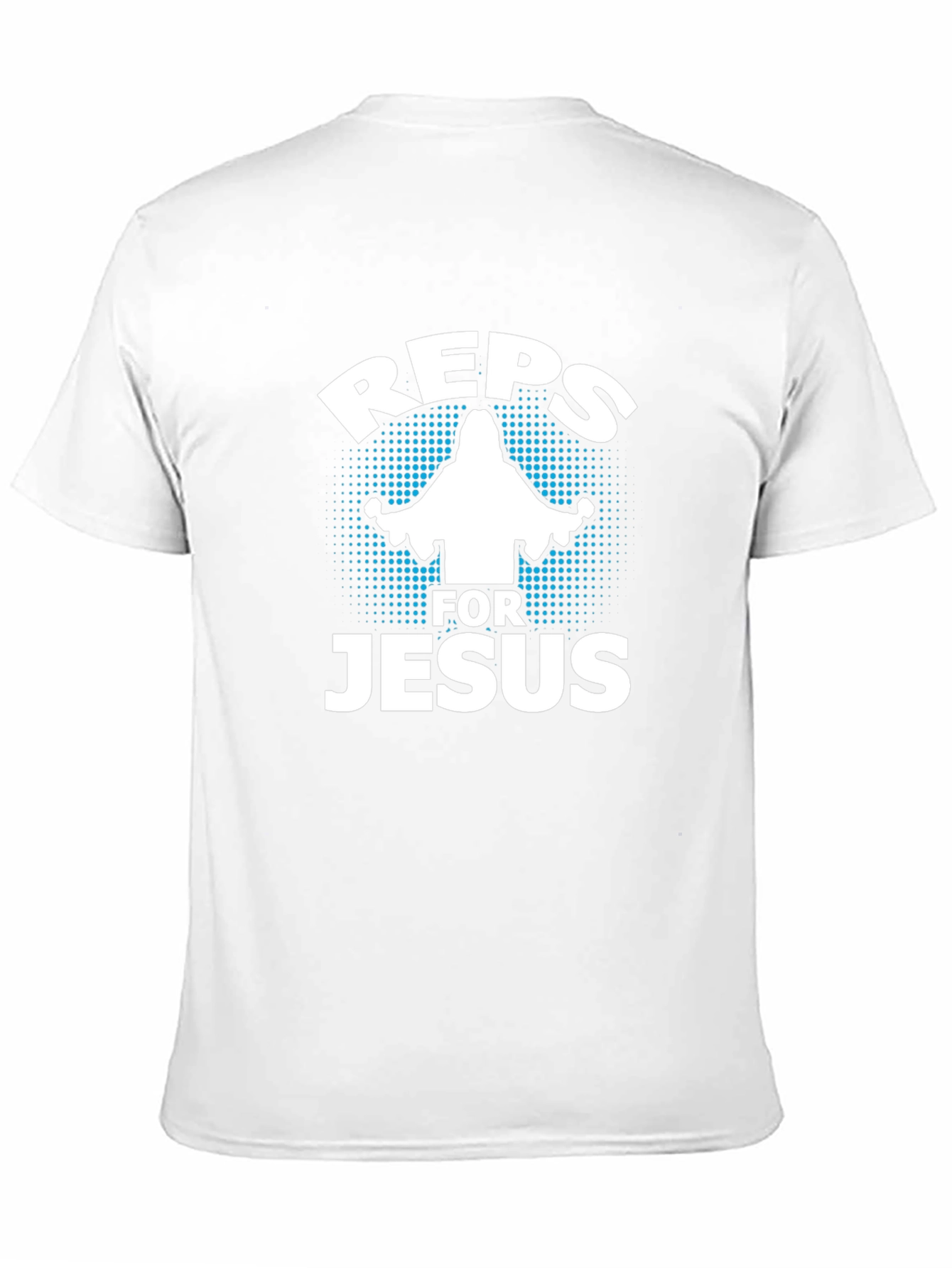 Reps for Jesus Black Graphic T-Shirt