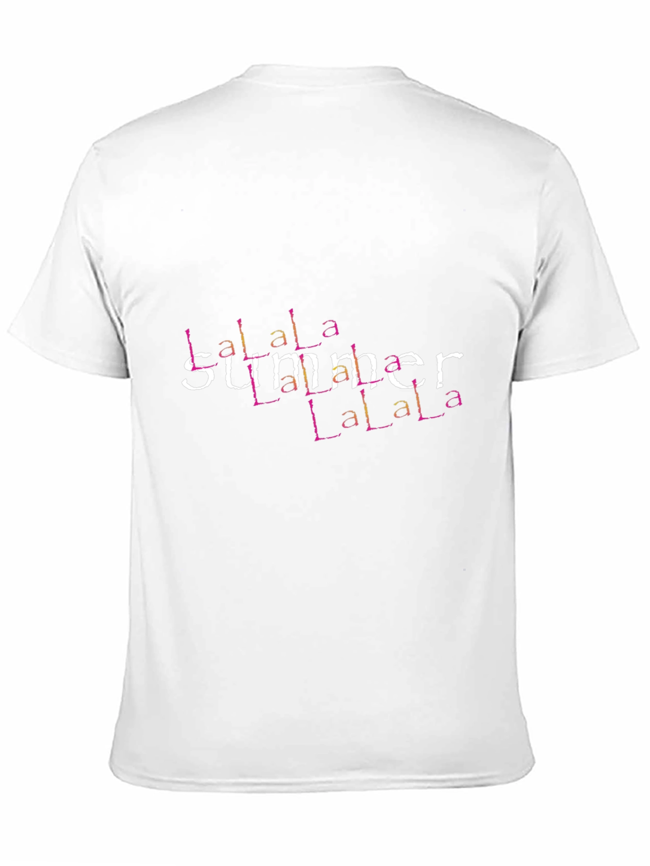 La La La Summer T-Shirt - Black