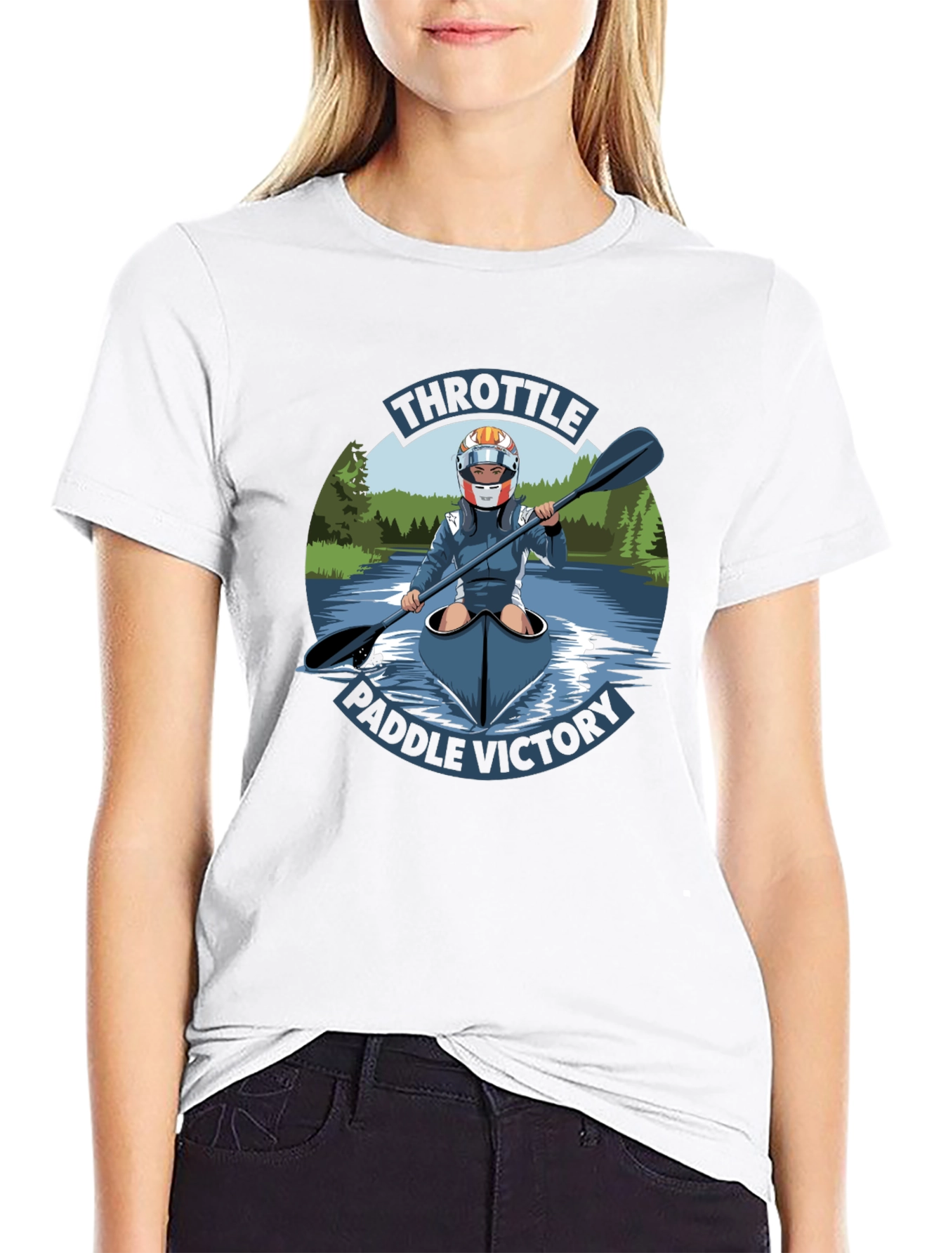 Throttle Paddle Victory Graphic T-Shirt