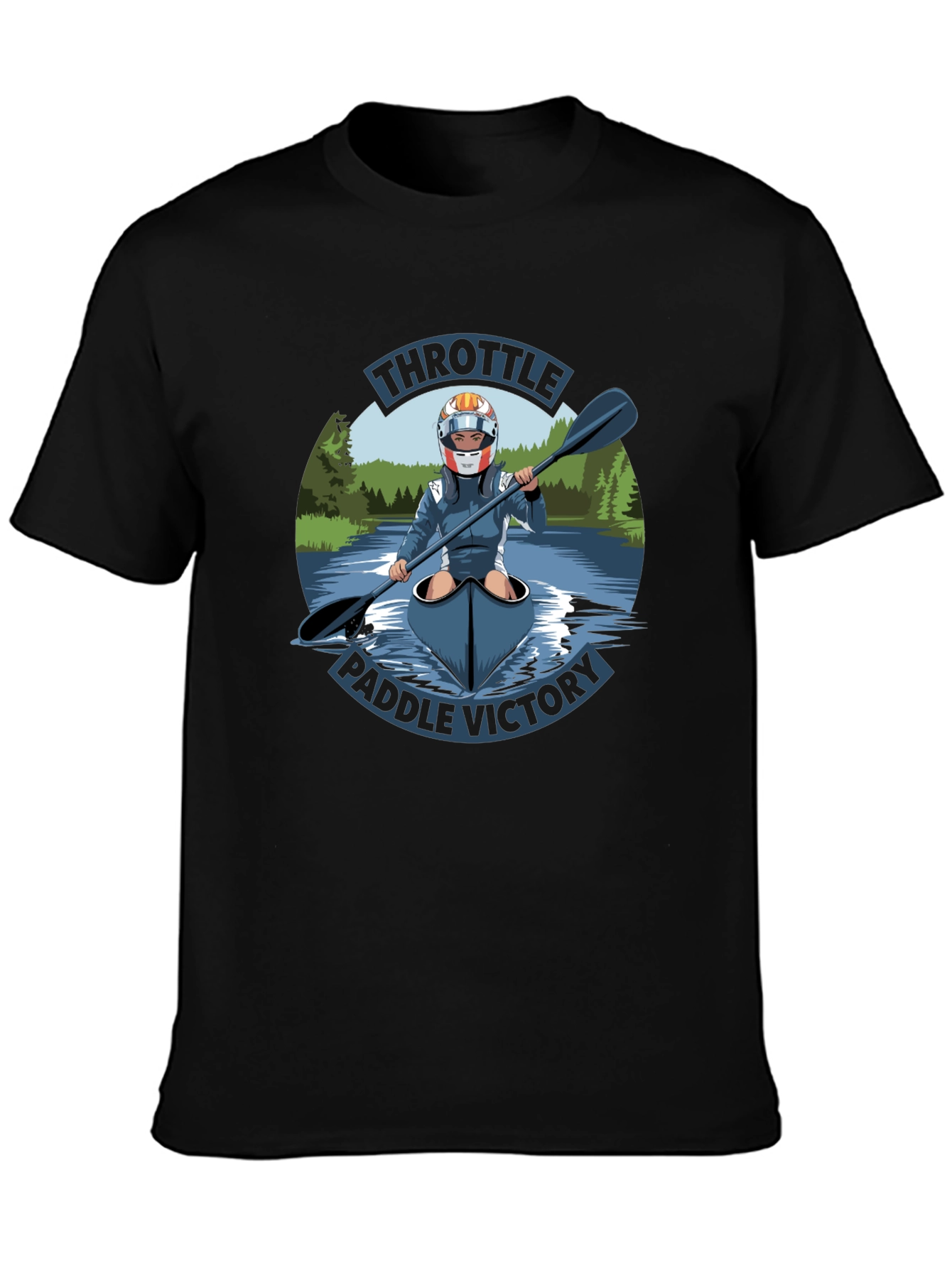 Throttle Paddle Victory Graphic T-Shirt