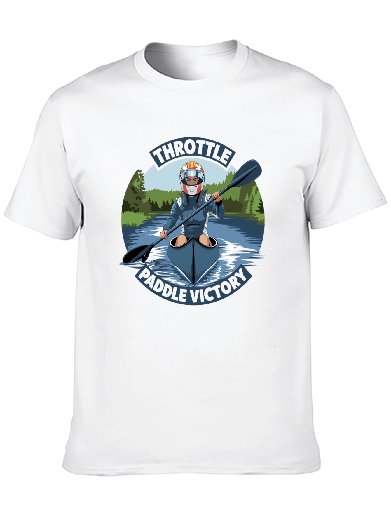 Throttle Paddle Victory Graphic T-Shirt
