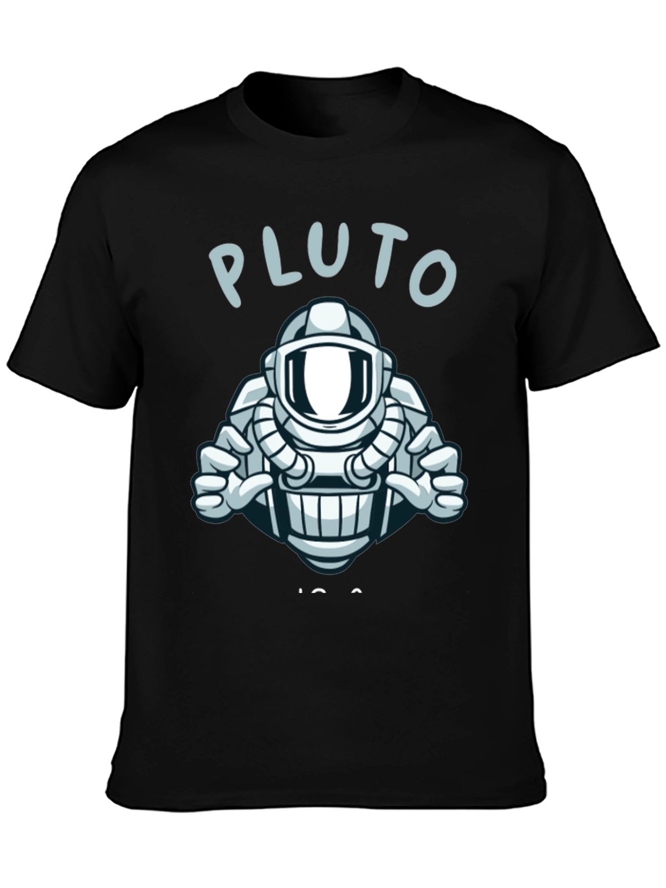 Pluto Astronaut Graphic T-Shirt - Space Explorer Tee